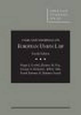 Cases and Materials on European Union Law - Goebel, Roger J., and Fox, Eleanor M., and Bermann, George A.
