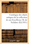 Catalogue d'objets antiques, marbres, bronzes verrerie, c?ramique, orf?vrerie