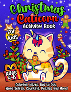 Caticorn Activity Book for Xmas