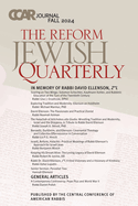 CCAR Journal: The Reform Jewish Quarterly, Fall 2024, In Memory of Rabbi David Ellenson, z"l