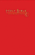 CEB Common English Pew Bible Bright Red UMC Emblem