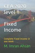 CFA 2020 level 1: Complete Fixed income in one week