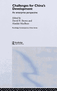 Challenges for China's Development: An Enterprise Perspective