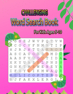 Challenging Word Search Book For Kids Ages 5-10: 390 Educational Word Search Puzzle For Kids, 66 Pages, Size (8.5"x11")