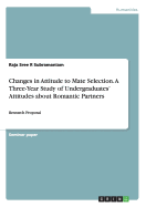 Changes in Attitude to Mate Selection. A Three-Year Study of Undergraduates' Attitudes about Romantic Partners: Research Proposal