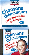 Chansons Thematiques Pour Apprendre La Langue, CD/Book Kit