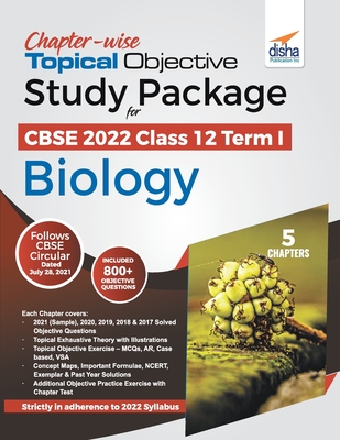 Chapter-wise Topical Objective Study Package for CBSE 2022 Class 12 Term I Biology - Experts, Disha