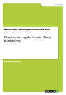 Charakterisierung Der Antonie (Tony) Buddenbrook