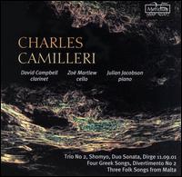 Charles Camilleri: Trio No. 2; Shomyo; Duo Sonata... - David Campbell (clarinet); David Campbell (clarinet); Julian Jacobson (piano); Zoe Martlew (cello)
