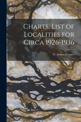 Charts, List of Localities for Circa 1926-1936 - Cooper, G Arthur (Gustav Arthur) 1902- (Creator)