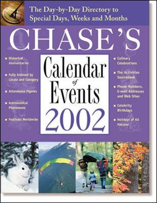 Chase's Calendar of Events: Day by Day Directory to Special Days Weeks & Months - Contemporary Books