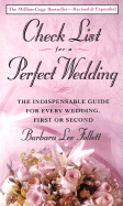 Check List for a Perfect Wedding - Follett, Barbara Lee, and Rennick, Penny (Editor)