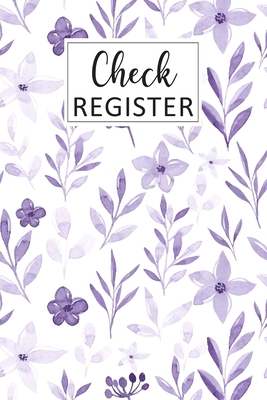 Check Register: Simple Check Register Checkbook Registers Check and Debit Card Register 6 Column Payment Record Personal Checkbook Checking Account Ledger Transaction Ledgers Account Tracker Check Log Book - Melissa, Luna