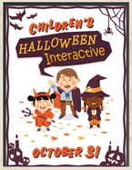 Children's Halloween Interactive: Activities Book for Kids, Math, Literacy, Tracing, Puzzle and More!