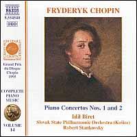Chopin: Complete Piano Music, Vol. 14 - Idil Biret (piano); Slovak State Philharmonic Orchestra Kosice; Robert Stankovsky (conductor)
