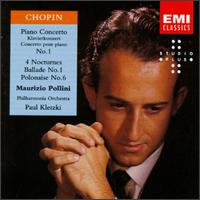 Chopin: Piano Concerto No. 1 - Maurizio Pollini (piano); Philharmonia Orchestra; Paul Kletzki (conductor)