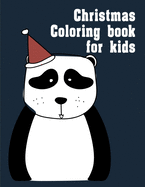 Christmas Coloring Book For Kids: Christmas Book from Cute Forest Wildlife Animals