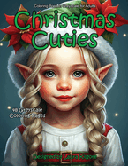 Christmas Cuties: 48-Page Coloring Book in Greyscale for Adults. The theme for this book is about Christmas. These are beautiful images of Christmas elves, reindeer girls, angels, gnomes and so much more cuteness. These are fun pictures to color.