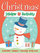 Christmas Sticker & Activity: Activities, Stickers, Colouring, Press-outs