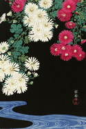 Chrysanthemen: Designer Notizbuch, Tagebuch f?r K?nstler, Japan Notebook, Notizheft etwa A5 (15,3 x 22,9 cm), liniert mit Motiv: "Chrysanthemen " von Ohara Koson