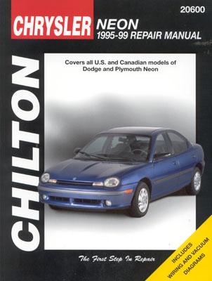 Chrysler Neon, 1995-99 - Chilton Automotive Books, and The Nichols/Chilton, and Chilton