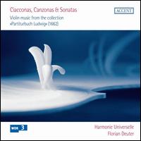 Ciacconas, Canzonas & Sonatas - Florian Deuter (violin); Harmonie Universelle; Florian Deuter (conductor)