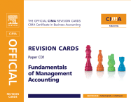 CIMA Revision Cards: Fundamentals of Management Accounting - Walker, Janet