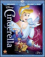 Cinderella [Diamond Edition] [2 Discs] [Blu-ray/DVD] - Clyde Geronimi; Hamilton Luske; Wilfred Jackson
