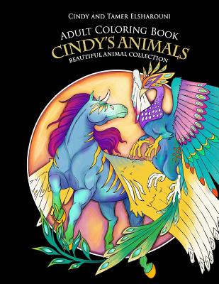 Cindy Animals Adult Coloring Book: Beautiful Animal Collection - Elsharouni, Cindy