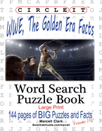 Circle It, WWE, The Golden Era Facts, Word Search, Puzzle Book