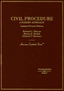 Civil Procedure: A Modern Approach