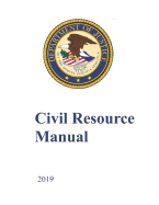 Civil Resource Manual: 2019