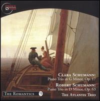 Clara Schumann: Piano Trio in G minor, Op. 17; Robert Schumann: Piano Trio in D minor, Op. 63 - 