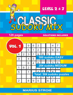 Classic Sudoku Mix- level 2 & 3, vol.1: sudoku 9 x 9