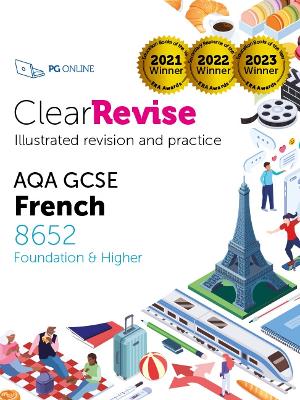 ClearRevise AQA GCSE French 8652: Foundation and Higher - PG Online Ltd