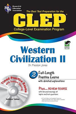 Clep Western Civilization II W/Cd (Clep Test Preparation) - Dr. Preston Jones Ph.D.