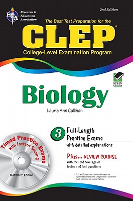 CLEP Biology W/ CD-ROM - Callihan, Laurie, and Clep, and Biology Study Guides