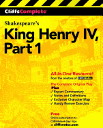 CliffsComplete Shakespeare's King Henry IV, Part 1