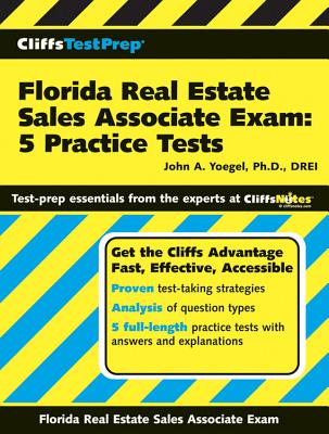 Cliffstestprep Florida Real Estate Sales Associate Exam: 5 Practice Tests - Yoegel, John A
