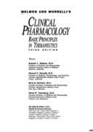 Clinical pharmacology: basic principles in therapeutics. - Melmon, Kenneth L., and Morrelli, Howard F.