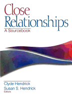 Close Relationships: A Sourcebook