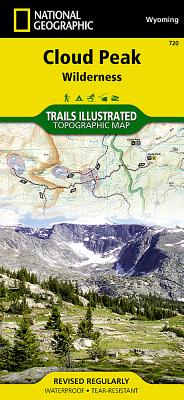 Cloud Peak Wilderness - National Geographic Maps (Compiled by)