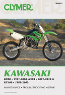 Clymer Kawasaki KX80 1991-2000, KX85 2001-2010 and KX100 1989-2009