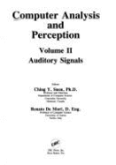 Cmptr Analysis & Perception Visual Signals  Vol 1