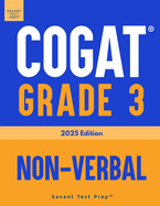 COGAT Grade 3 Non-Verbal: 3 Practice Tests Level 9