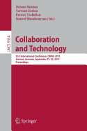 Collaboration and Technology: 21st International Conference, Criwg 2015, Yerevan, Armenia, September 22-25, 2015, Proceedings