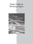 College Accounting: A Contemporary Approach: Study Guide & Working Papers