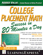 College Placement Math in 20 Minutes a Day