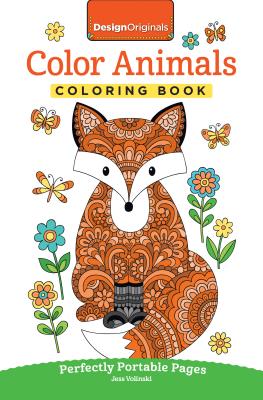 Color Animals Coloring Book: Perfectly Portable Pages - Volinski, Jess