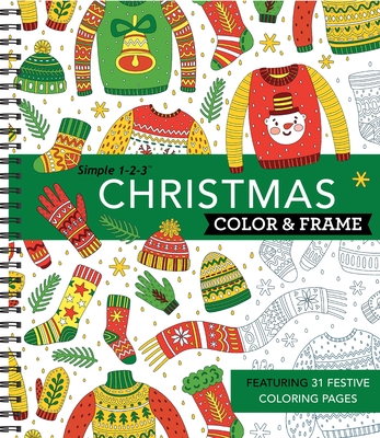 Color & Frame - Christmas (Coloring Book) - New Seasons, and Publications International Ltd